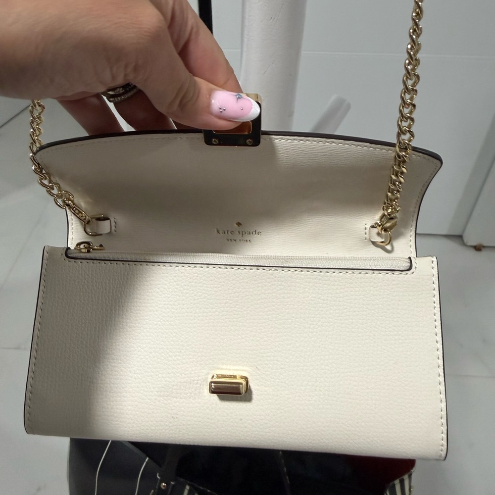 Kate Spade Cream Floral Clutch - Picture 3 of 4